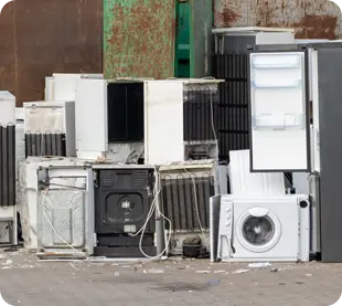 Household appliances scrap